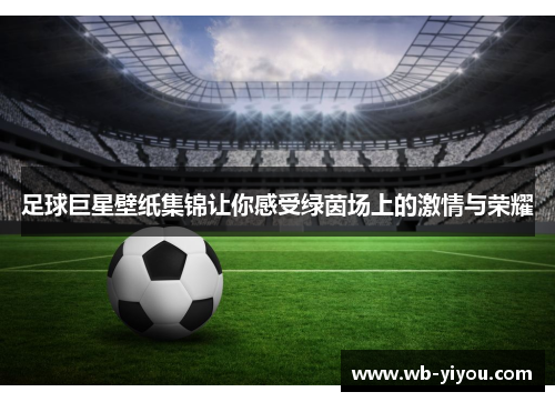 足球巨星壁纸集锦让你感受绿茵场上的激情与荣耀